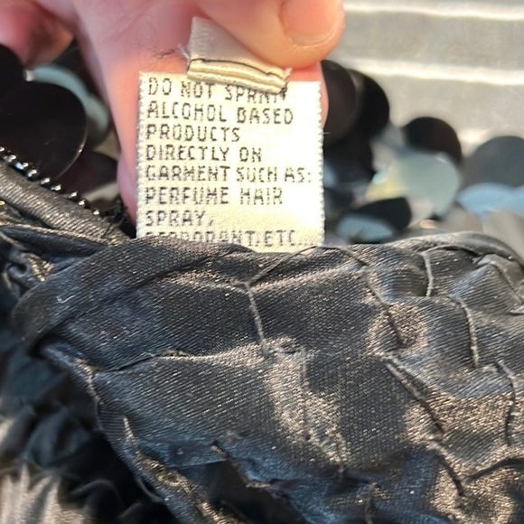 🖤VTG, Funky,Fun& SO Cool, Beaded Elastic Shoulder Straps, Low-Back, 12 - Picture 6 of 10